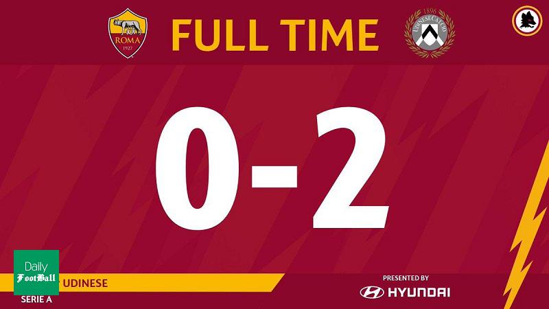 نتیجه بازی رم و اودینزه/ شکست خانگی جالوروسی