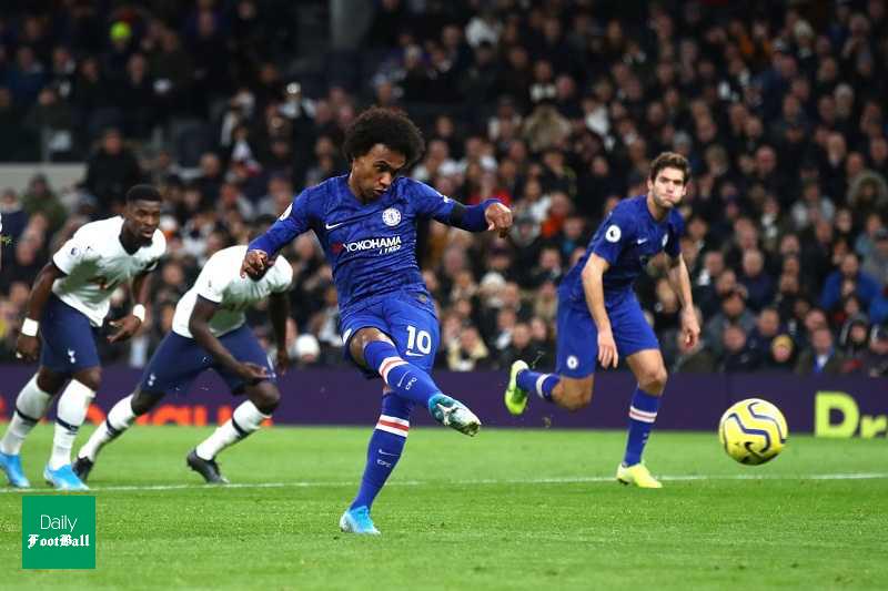 نتیجه بازی تاتنهام و چلسی امشب یکشنبه 1 دی 98