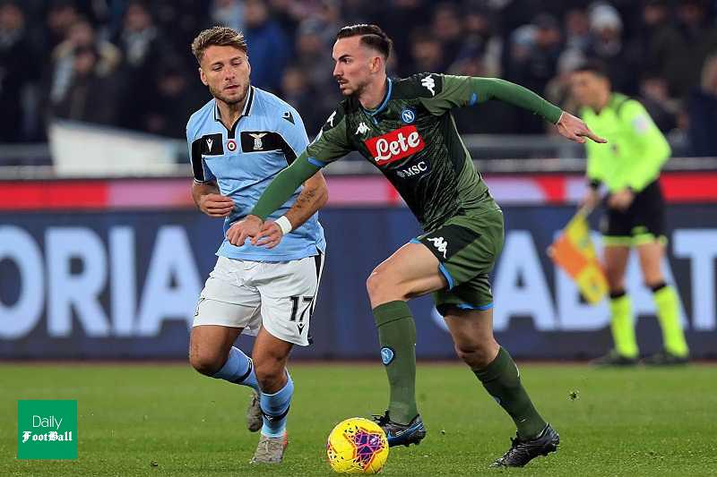 نتیجه بازی لاتزیو و ناپولی/ برتری خانگی لاتزیو