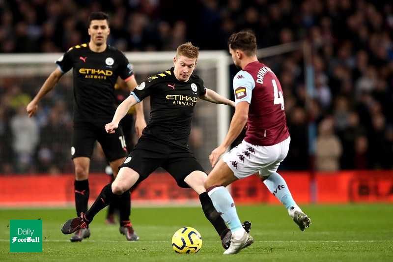 خلاصه بازی منچسترسیتی و استون ویلا در 22 دی 98 + فیلم