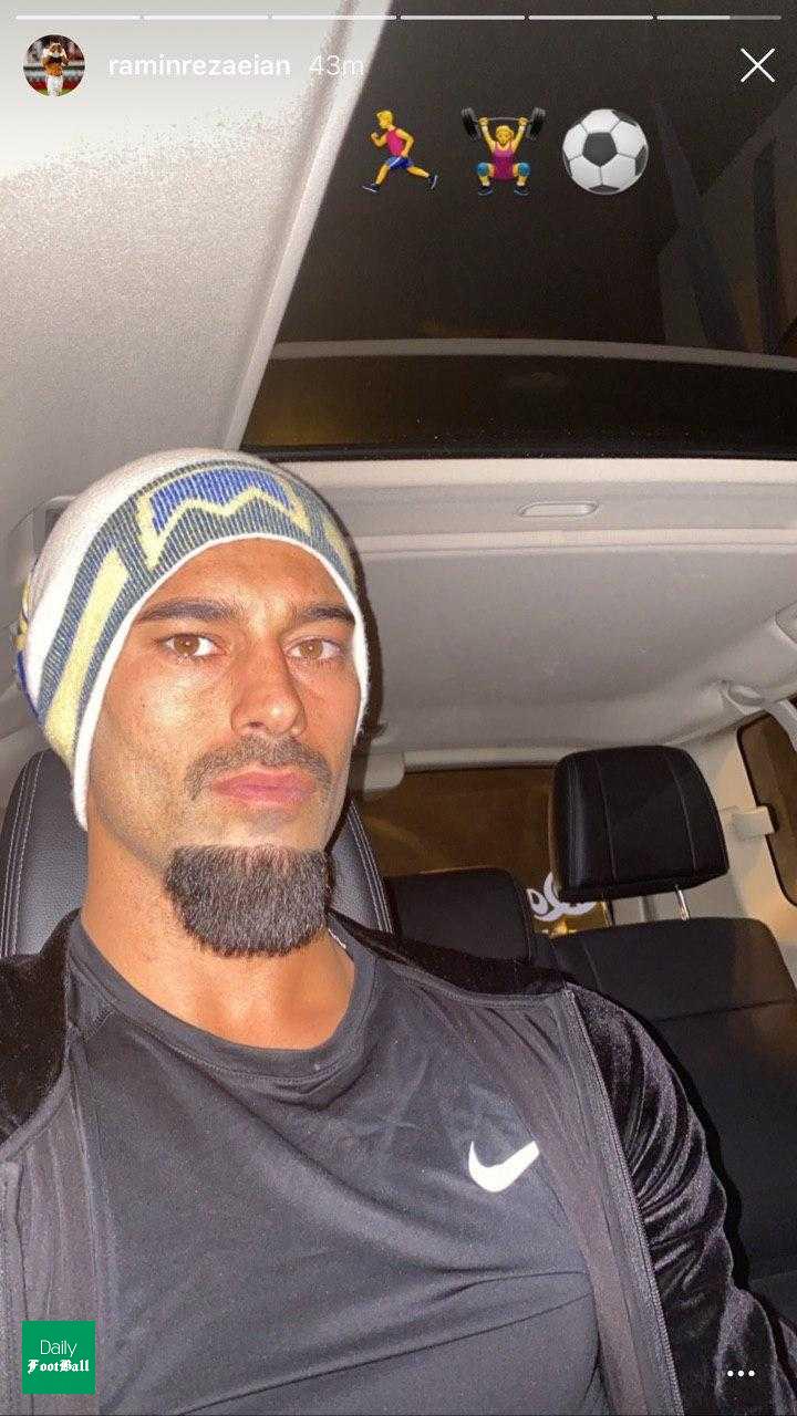 عکس چهره جدید رامین رضاییان