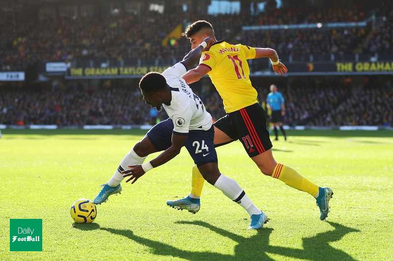 خلاصه بازی تاتنهام و واتفورد در 28 دی 98 + فیلم