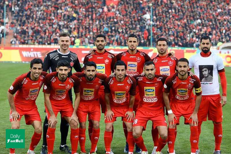 ترکیب پرسپولیس برای بازی دوستانه با نفت مسجدسلیمان