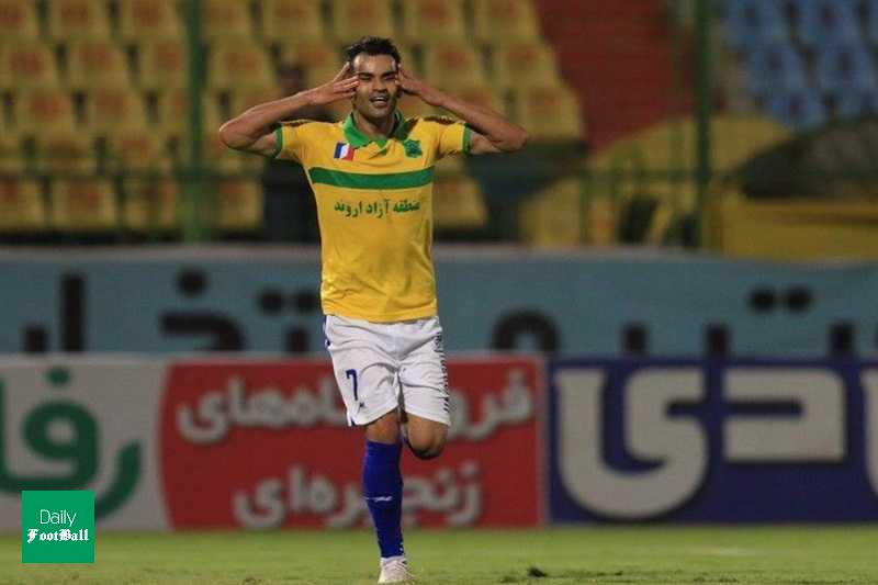 جدول برترین گلزنان لیگ برتر 98/99 در پایان نیم فصل