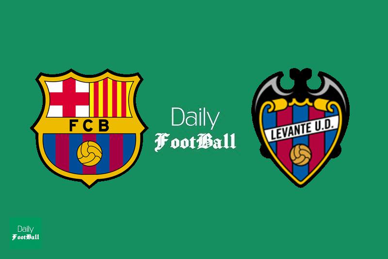 ترکیب بارسلونا مقابل لوانته برای بازی امشب 13 بهمن 98