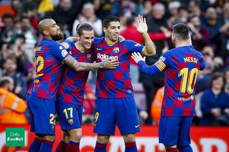 ترکیب بارسلونا مقابل لوانته برای بازی امشب 13 بهمن 98