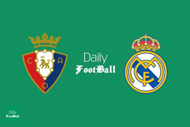 پخش زنده بازی رئال مادرید و اوساسونا امشب یکشنبه 20 بهمن 98