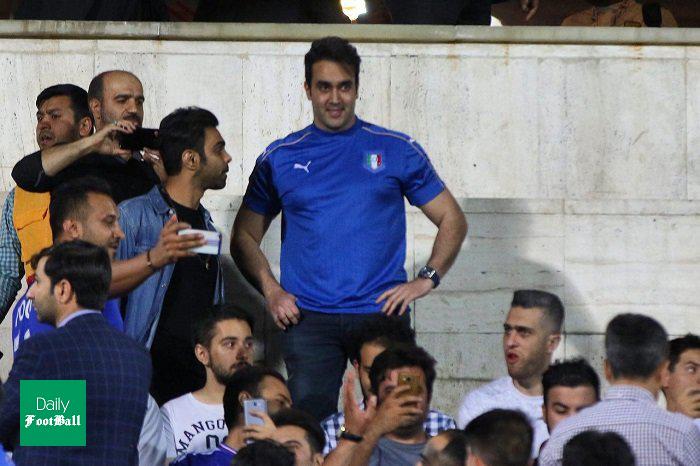 تشکر بازیگر استقلالی از ژنرال