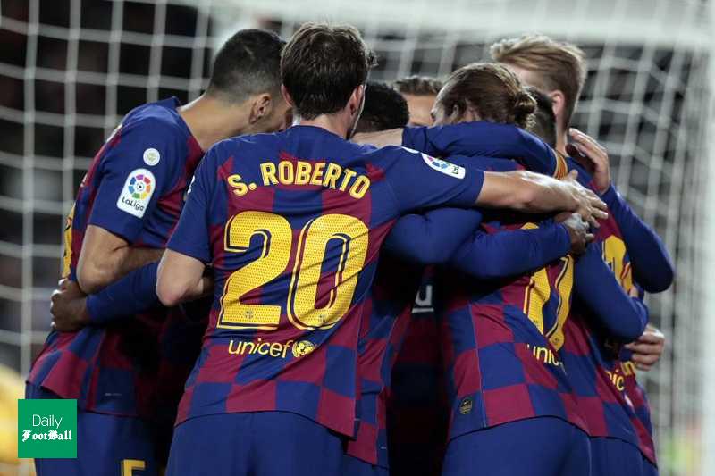 ترکیب بارسلونا مقابل ختافه برای بازی امشب 26 بهمن 98