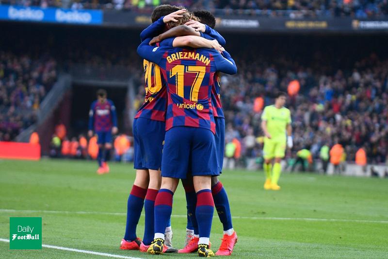 پخش زنده بازی بارسلونا و ختافه امشب شنبه 26 بهمن 98