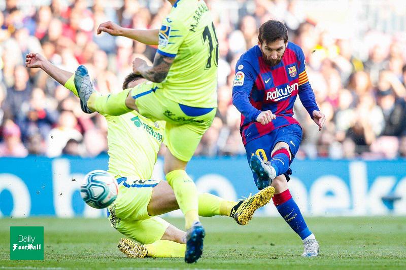 خلاصه بازی بارسلونا و ختافه امشب شنبه 26 بهمن 98 + فیلم