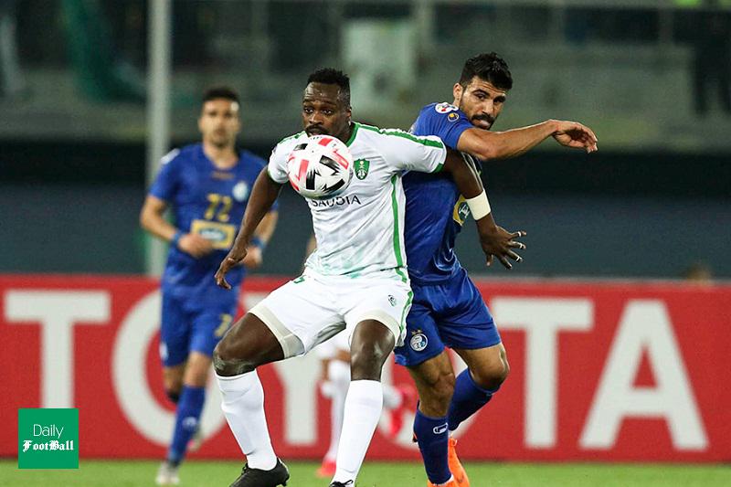 خلاصه بازی استقلال و الاهلی عربستان امشب دوشنبه 28 بهمن 98