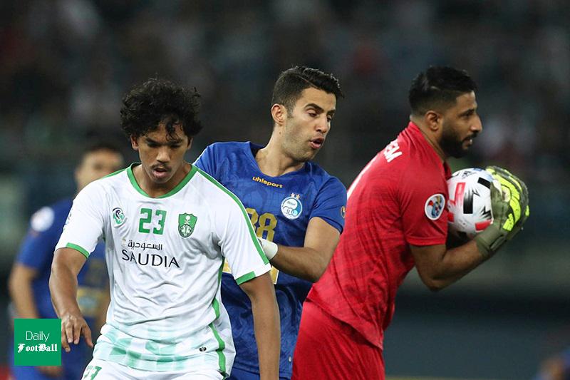 جنجالی ترین صحنه بازی استقلال و الاهلی