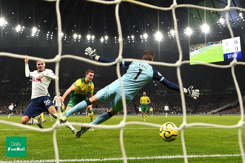 نتیجه بازی تاتنهام و نوریچ سیتی/ پیروزی خانگی شاگردان مورینیو