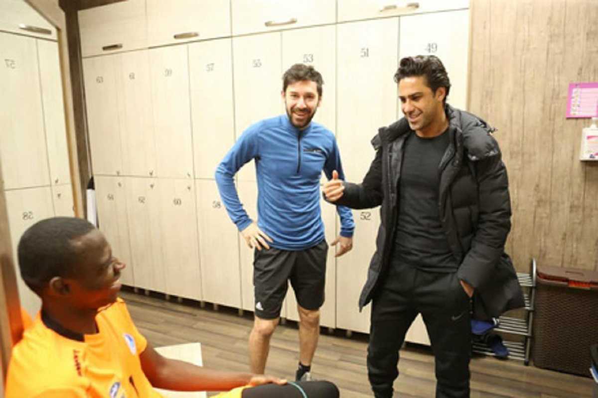 کارگر فرودگاه پرسپولیسی بود