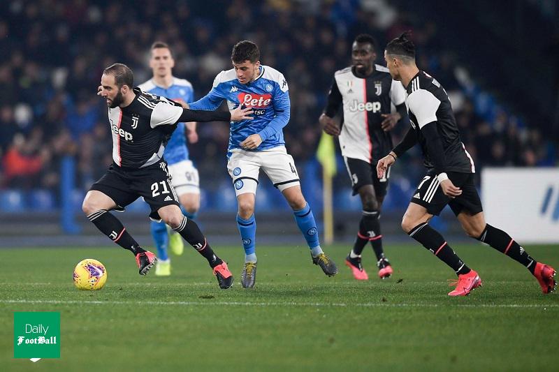 خلاصه بازی یوونتوس و ناپولی در 6 بهمن 98 + فیلم