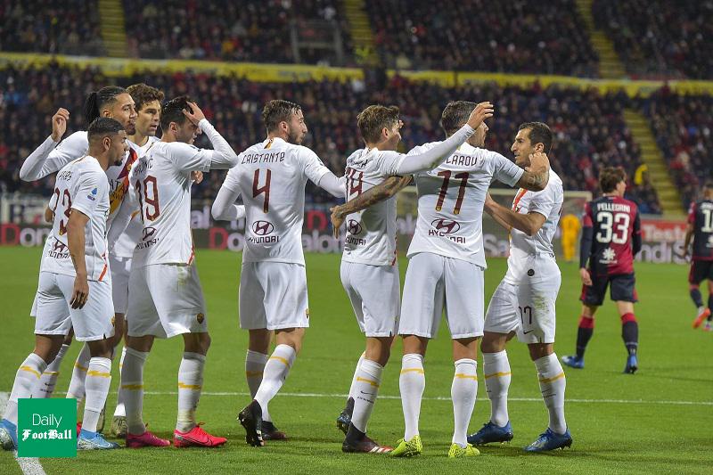 نتیجه بازی رم و کالیاری/ پیروزی گرگ ها در خانه کالیاری