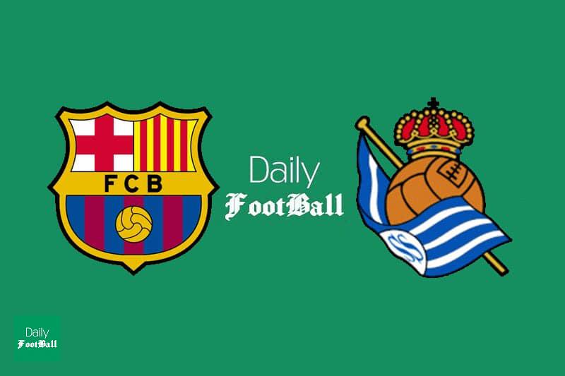 پخش زنده بازی بارسلونا و رئال سوسیداد امشب شنبه 17 اسفند 98