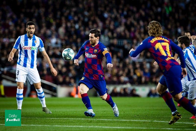 پخش زنده بازی بارسلونا و رئال سوسیداد امشب شنبه 17 اسفند 98