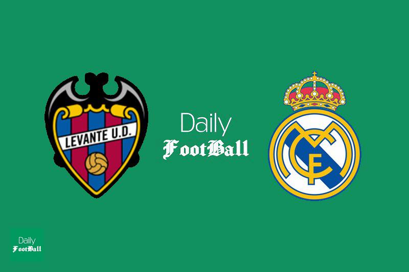 ترکیب رئال مادرید مقابل لوانته برای بازی امشب 3 اسفند 98