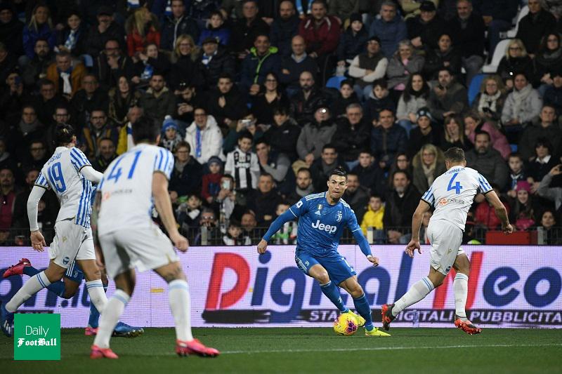 پخش زنده بازی یوونتوس و اسپال امشب شنبه 3 اسفند 98