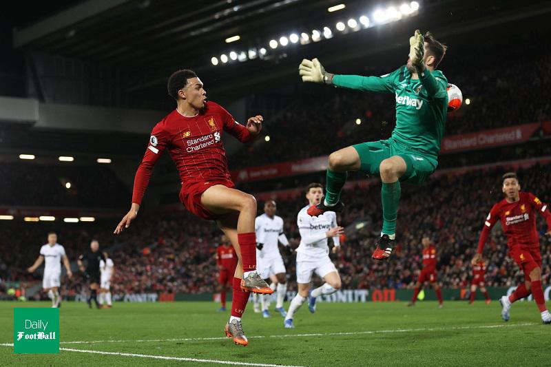 نتیجه بازی لیورپول و وستهام/ شاگردان کلوپ در آستانه قهرمانی