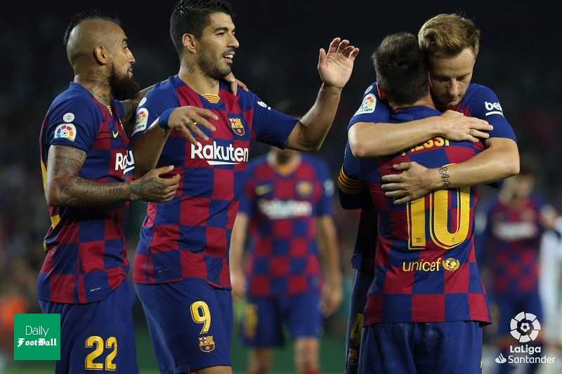 ترکیب بارسلونا مقابل ناپولی برای بازی امشب 6 اسفند 98