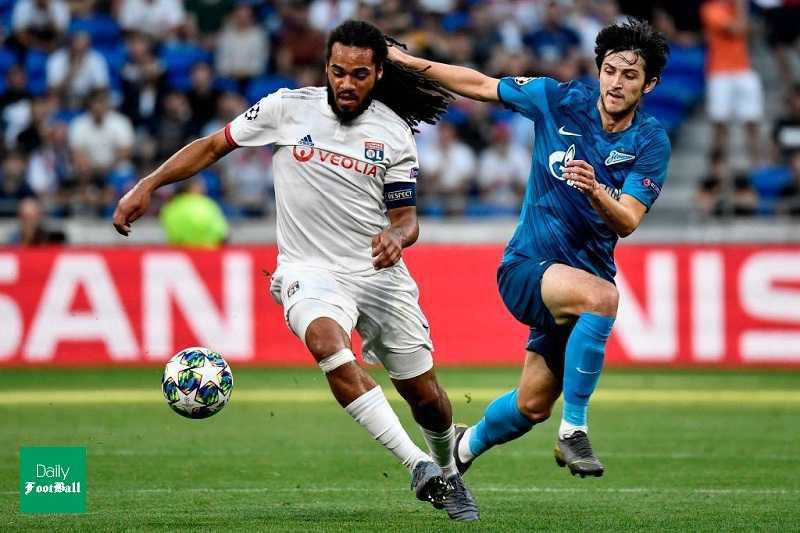 خلاصه بازی لیون و زنیت در لیگ قهرمانان اروپا