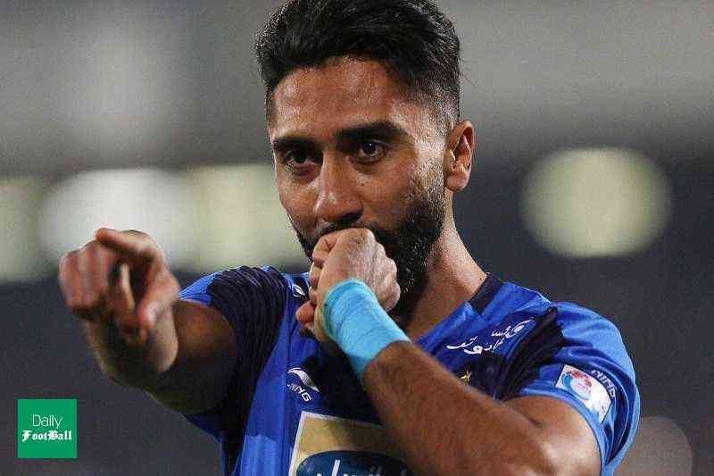 فرشید باقری در تمرین استقلال حاضر شد