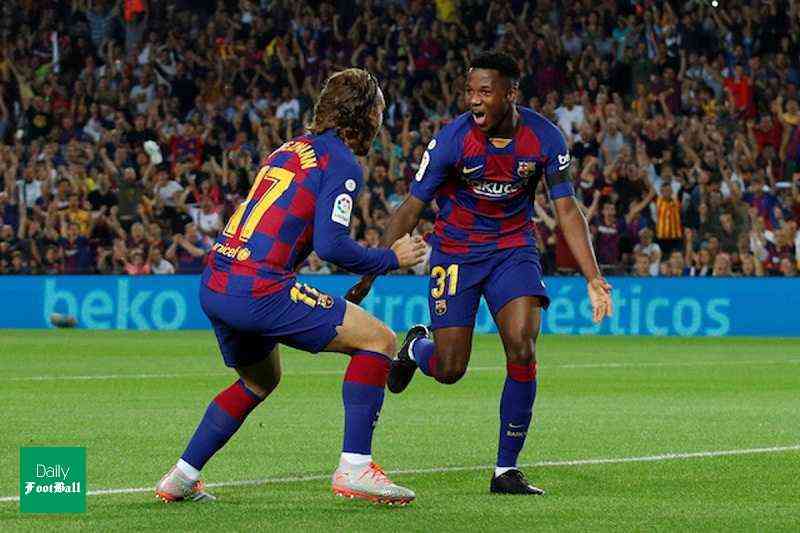 ترکیب اصلی بارسلونا مقابل گرانادا