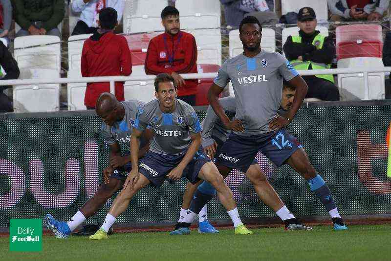 مجید حسینی در ترکیب ترابزون اسپور مقابل سیواس اسپور