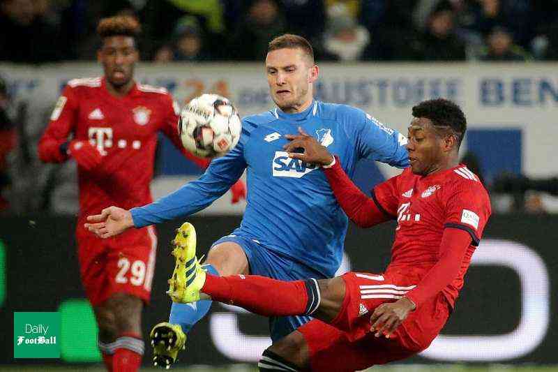 ترکیب احتمالی بایرن مونیخ مقابل هوفنهایم