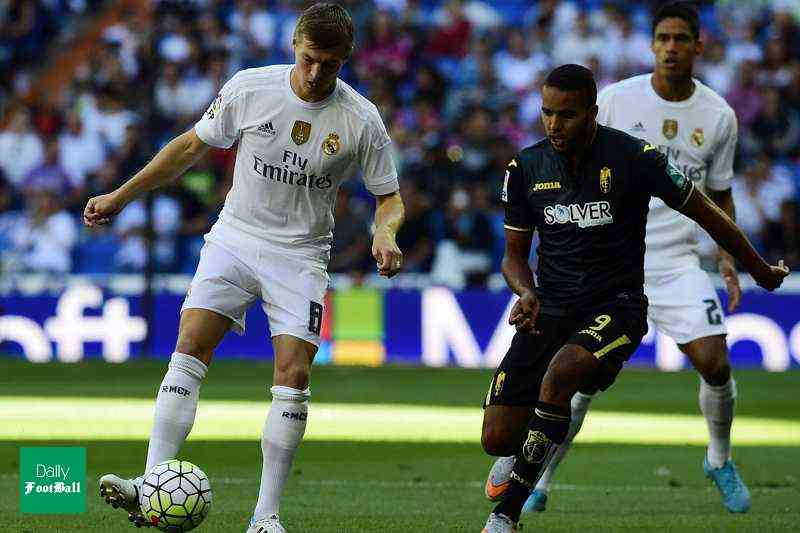 ترکیب اصلی رئال مادرید مقابل گرانادا