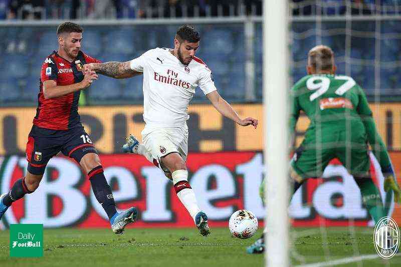 خلاصه بازی میلان و جنوا در 13 مهر 98 + فیلم