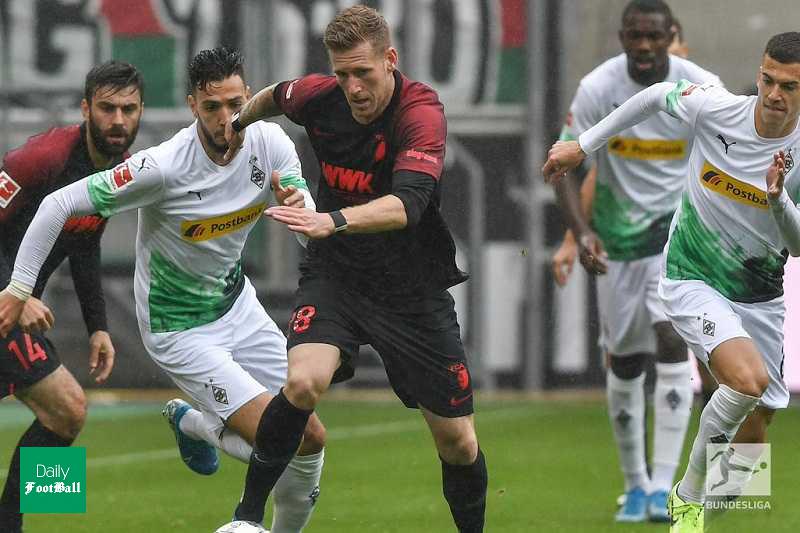 صدرنشینی مونشن گلادباخ در بوندس لیگا با پیروزی مقابل آگزبورگ