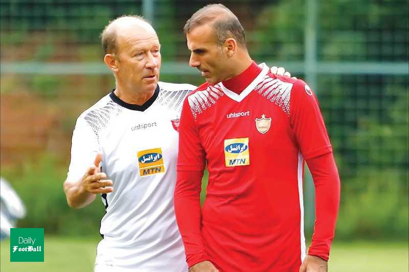 کالدرون: با سیدجلال مشکلی ندارم/ او یک کاپیتان نمونه است