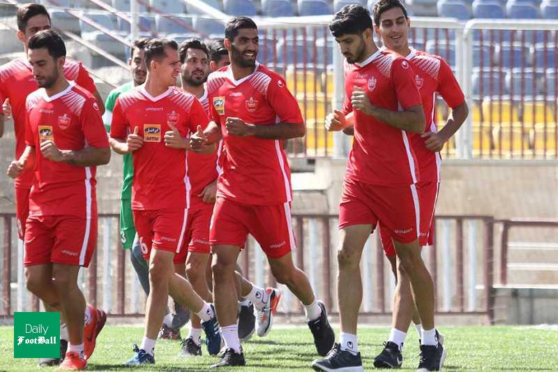 گزارش تمرین امروز پرسپولیس/ غیبت کریم باقری و سیامک نعمتی