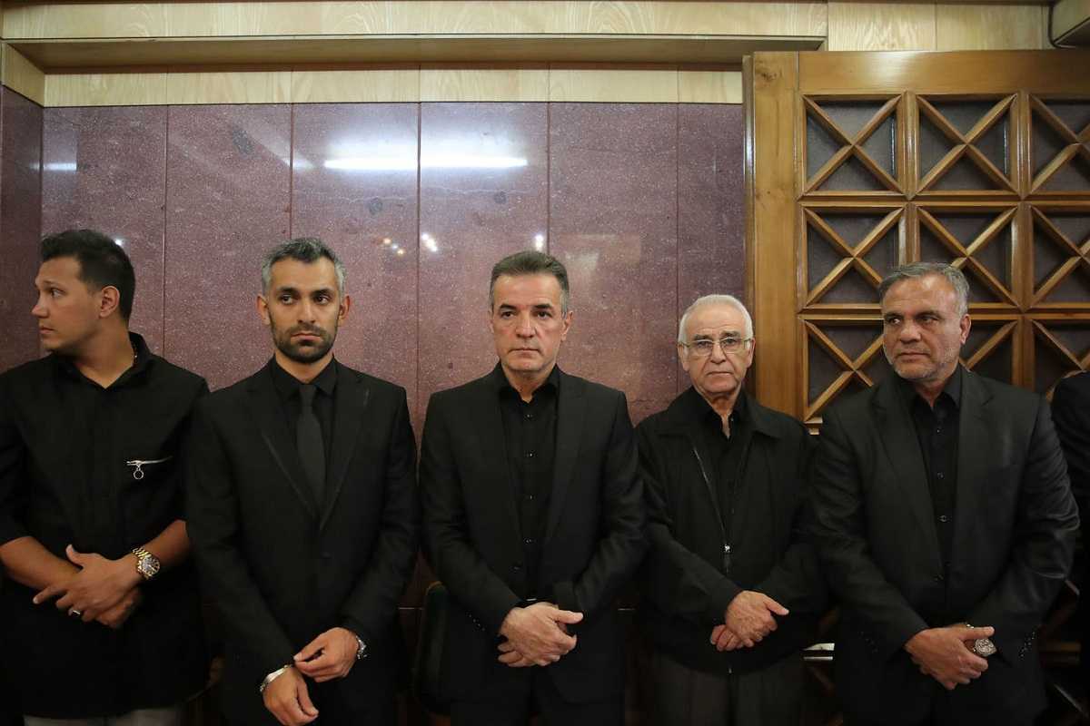 حضور پرسپولیسی ها در مراسم یادبود جعفر کاشانی