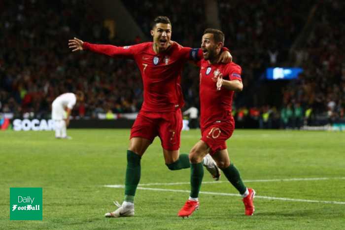 ترکیب اصلی تیم ملی پرتغال مقابل لوکزامبورگ