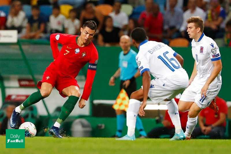 نتیجه بازی پرتغال و لوکزامبورگ در انتخابی یورو 2020