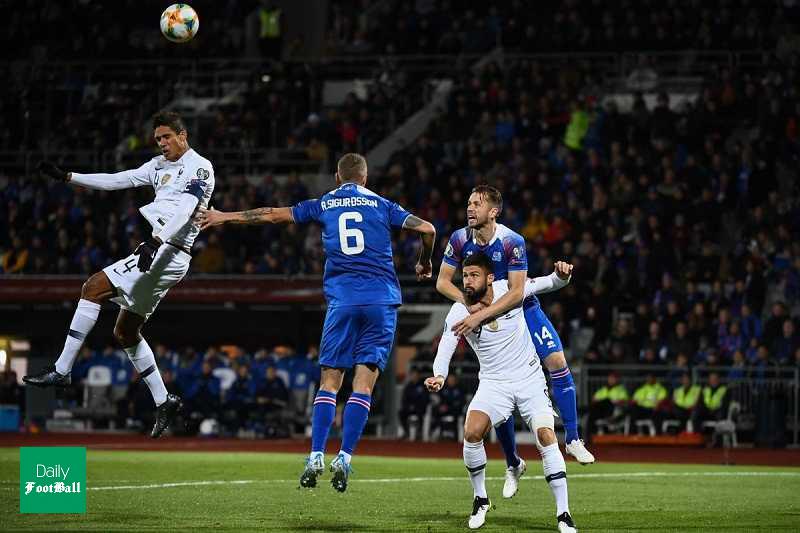 خلاصه بازی فرانسه و ایسلند امشب جمعه 19 مهر 98 + فیلم