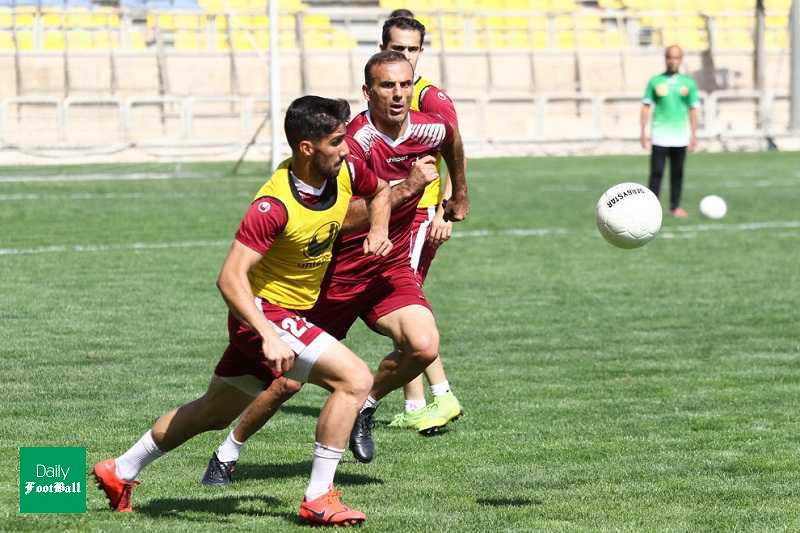 گزارش تمرین امروز پرسپولیس/ خلیل زاده و نعمتی اختصاصی تمرین کردند