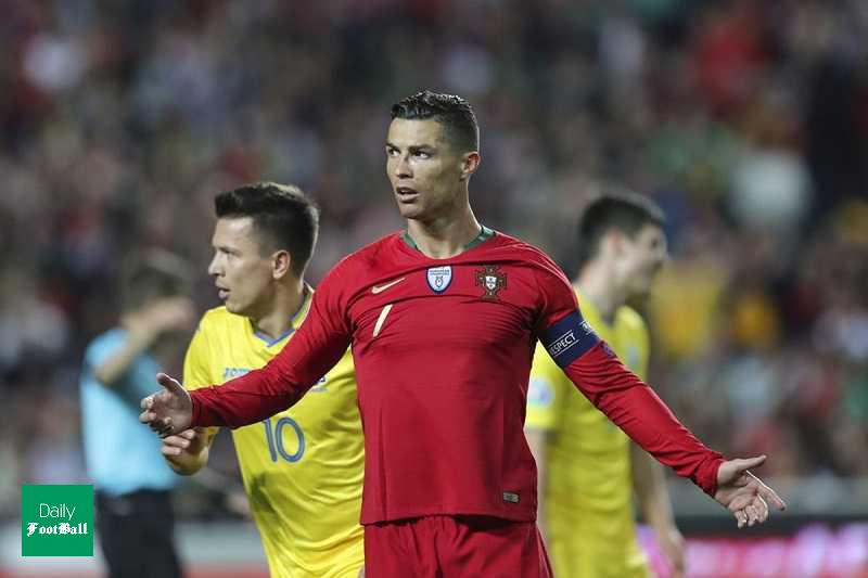 ترکیب اصلی تیم ملی پرتغال مقابل اوکراین