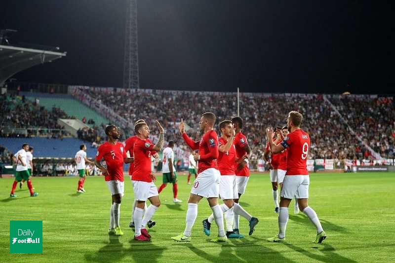 خلاصه بازی انگلیس و بلغارستان در 22 مهر 98 + فیلم