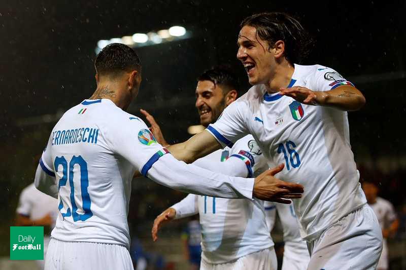 خلاصه بازی ایتالیا 5 - 0 لیختن اشتاین + فیلم