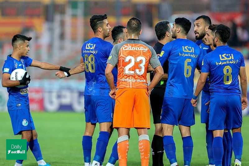 کارشناسی داوری بازی استقلال و سایپا