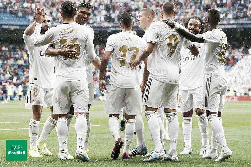 ترکیب اصلی رئال مادرید مقابل اوساسونا