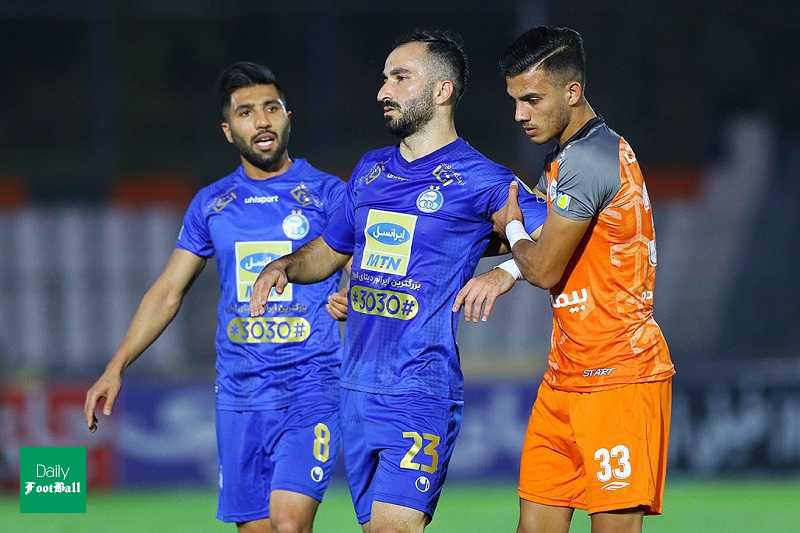 عکس/ نکته منفی بازی استقلال و سایپا از نظر استراماچونی