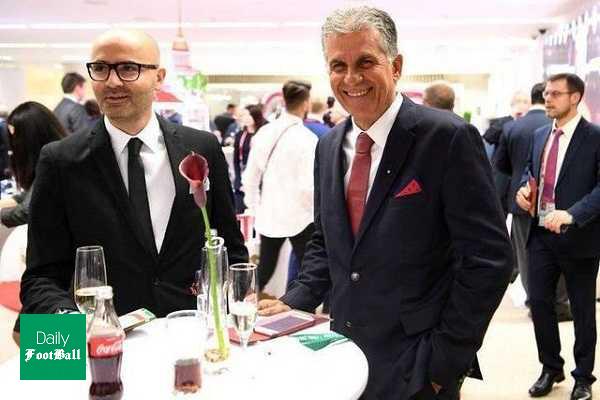 دلالی بامداد میرزایی برای دیدار الجزایر - کلمبیا