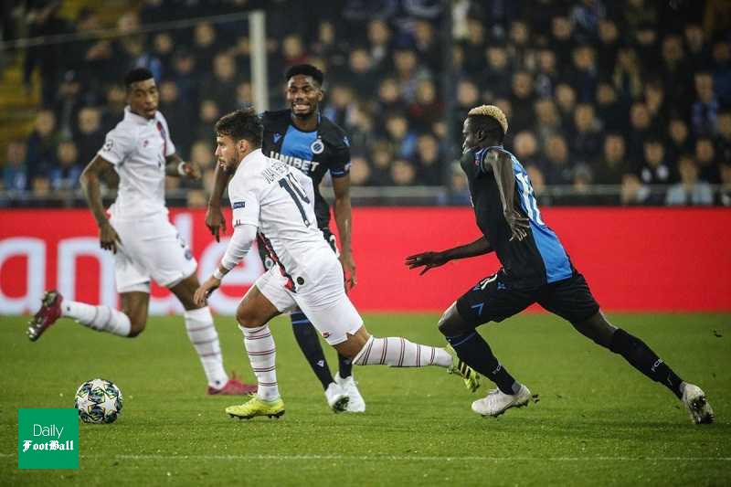 فیلم/ خلاصه بازی کلوب بروژ و پاری سن ژرمن در 30 مهر 98